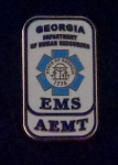 AEMT State of Georgia Lapel Pin